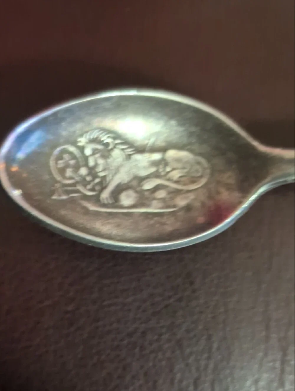 Rolex Silver Souvenir Spoon with Lucerne Crest